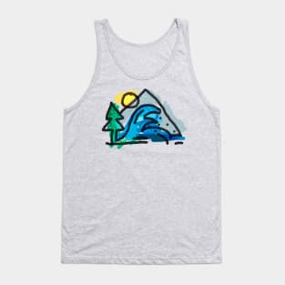 The Waves Tank Top